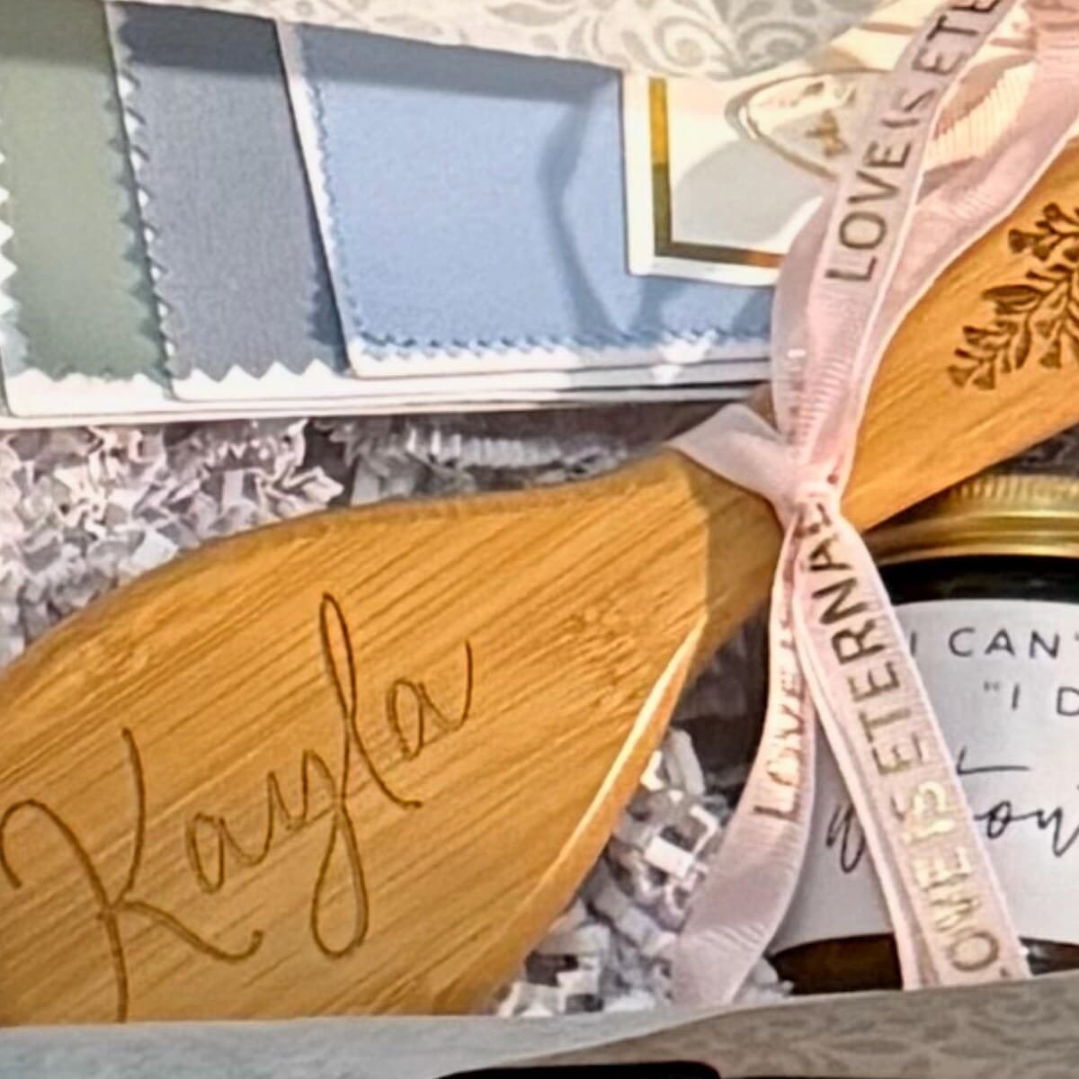 Customer photo for Custom Wedding Matchboxes | Gold Foil "The Perfect Match" Favors