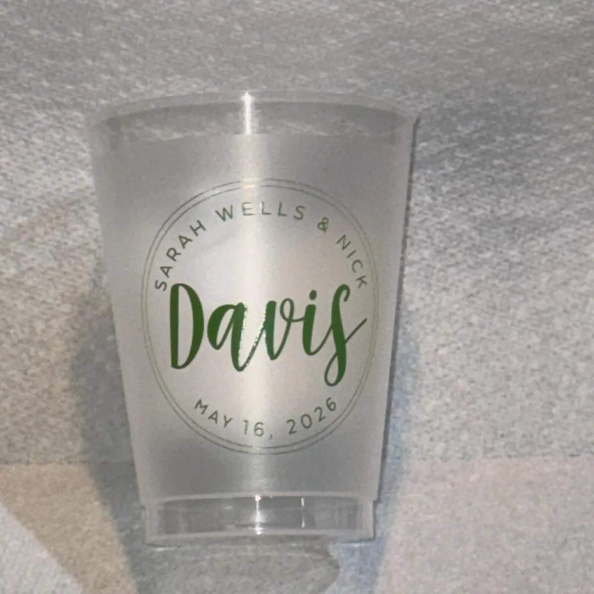 Customer photo for Bespoke Personalized Golf Balls | Luxury Groomsmen Gifts & Heirloom Wedding Favors