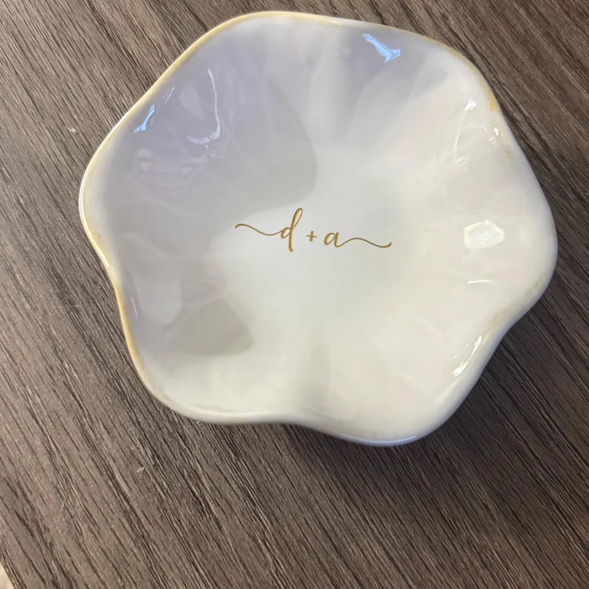 Customer photo for Bespoke Matte Acrylic Tumbler | Personalized Bridal Party Heirloom