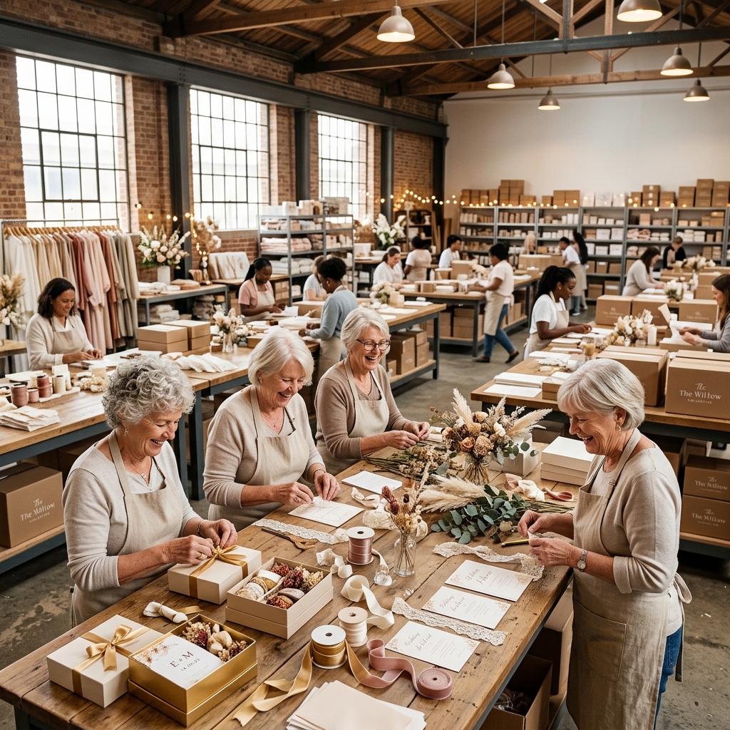 Custom Wedding Co. fulfillment studio