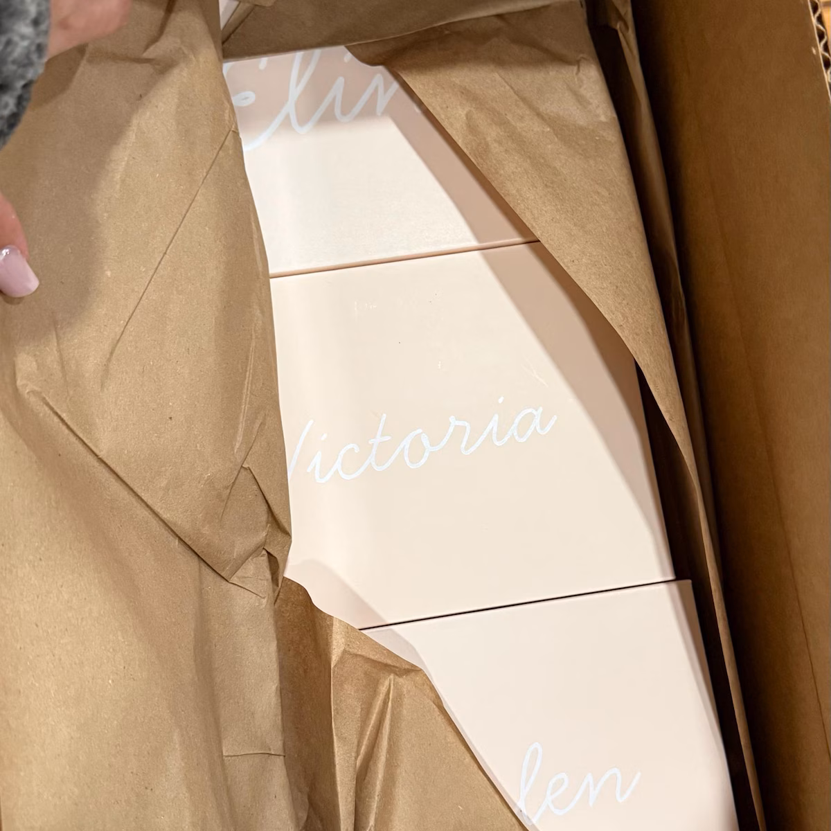 Customer photo for Custom Groom Box